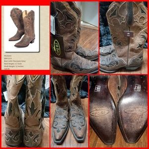 J. B. Dillon Cowboy Boots NWT
